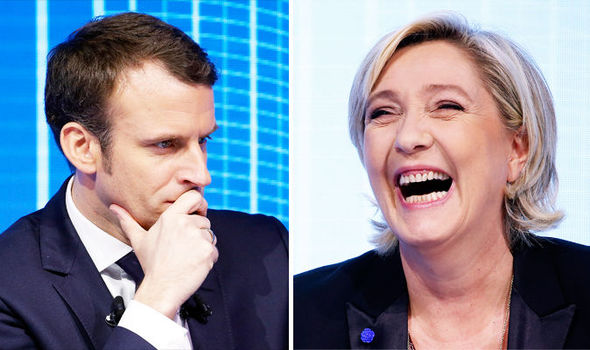 马克龙承认勒庞有望赢得法国大选