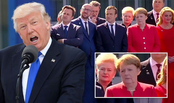 北约峰会特朗普发表演讲 震惊所有欧盟领导人