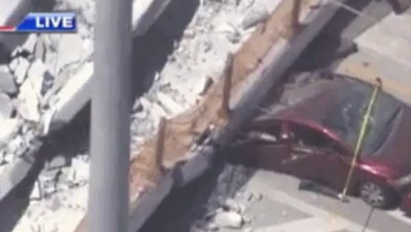 美国过街天桥坍塌遇难者身份确认