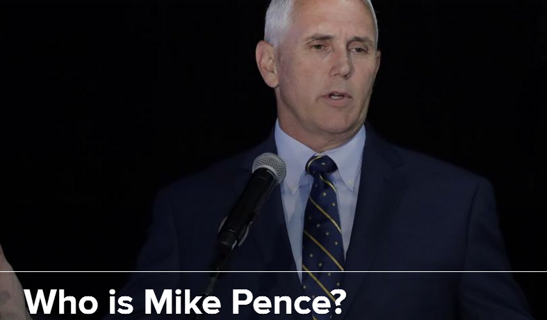 摘要:57岁的麦克·彭斯(mike pence)是现任印第安纳州州长.